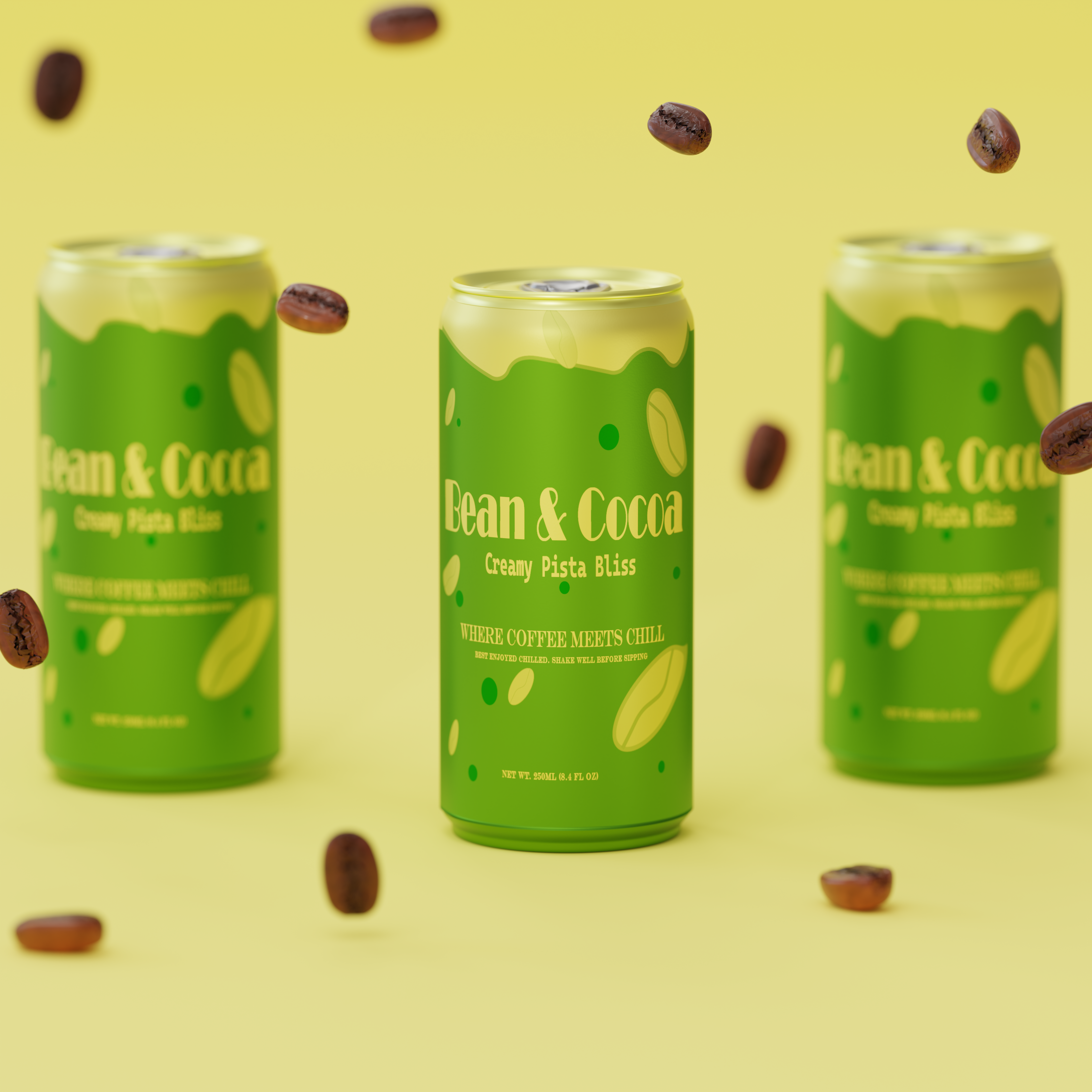3D Beverage Can Product & Packaging Render | Photorealistic Blender Visualization