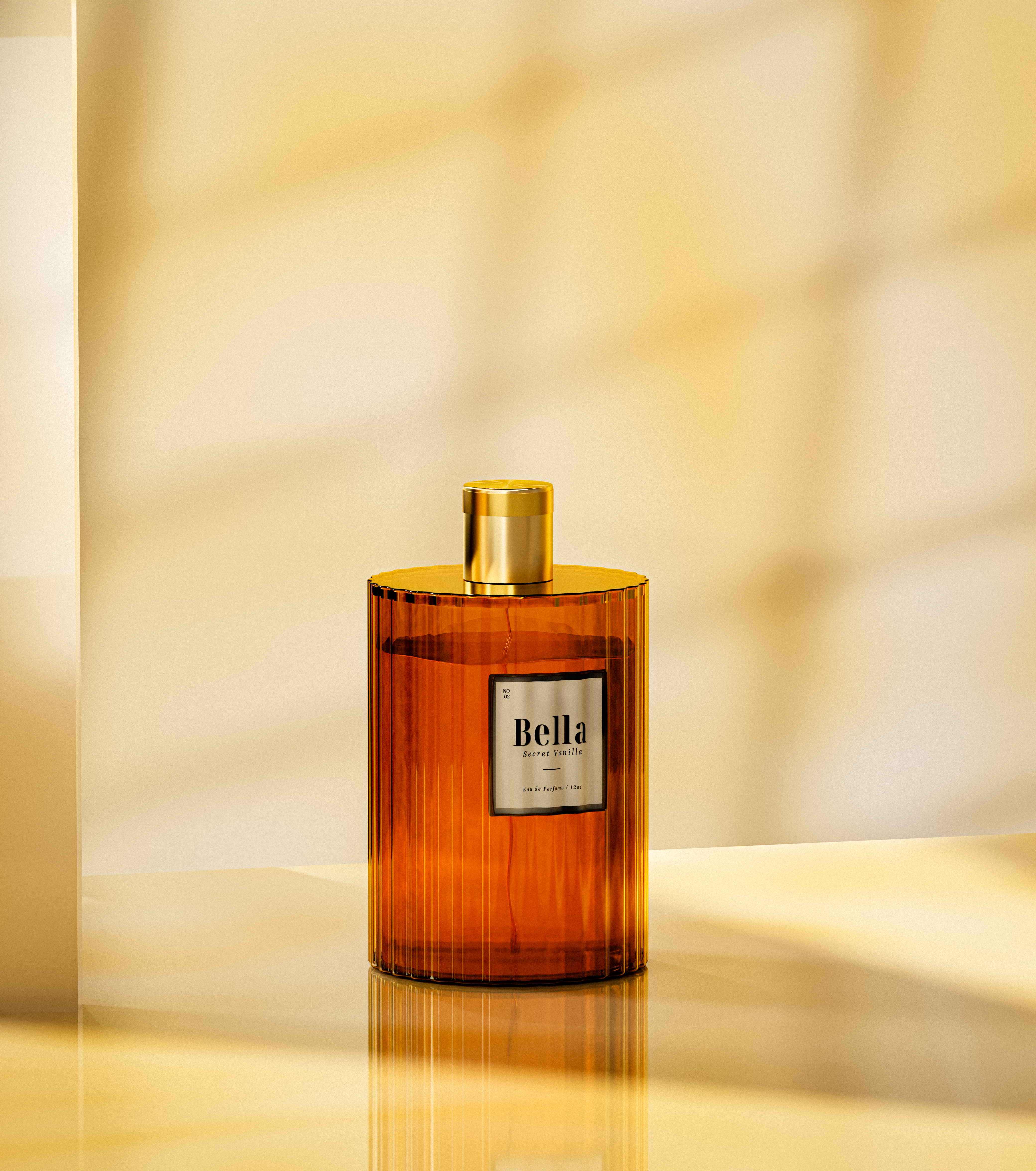 Photorealistic Perfume Bottle Render | Premium 3D Product Rendering