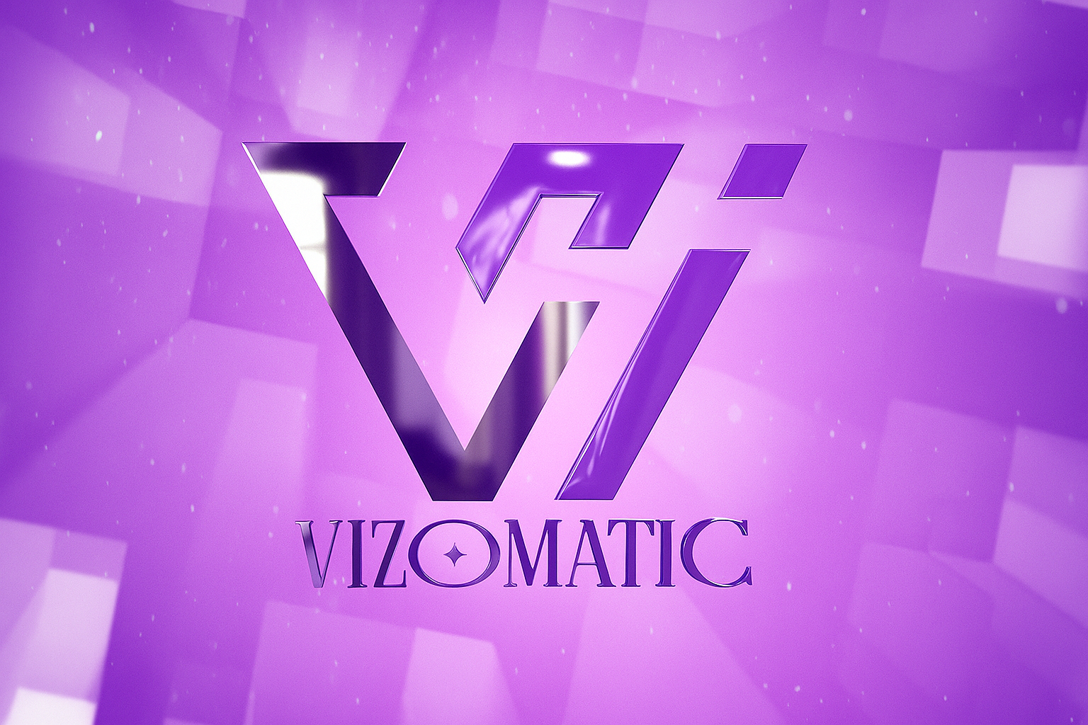 Vizomatic Logo Animation | Futuristic 3D Logo Reveal thumbnail